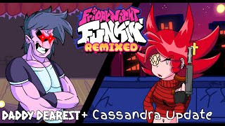 Funkin Remixed - DD & Cassandra Update (V1.5)
Finally, the new update with amazing new stuff and Remixes, gotta say I was really looking forward for this update since I animated the characters, my bro really made an amazing job making the remixes, just a few stuff in Takeover but everything else is awesome, what I most liked are the Blammed Lights
**YOU´LL NEED PSYCH ENGINE TO PLAY**: https://gamebanana.com/mods/309789
Download the mod here: https://gamebanana.com/mods/312268
Play FNF On Newgrounds - https://www.newgrounds.com/portal/view/770371
Support/Download on Itch.io - https://ninja-muffin24.itch.io/funkin
Cya Funkin Remixed - DD & Cassandra Update (V1.5)