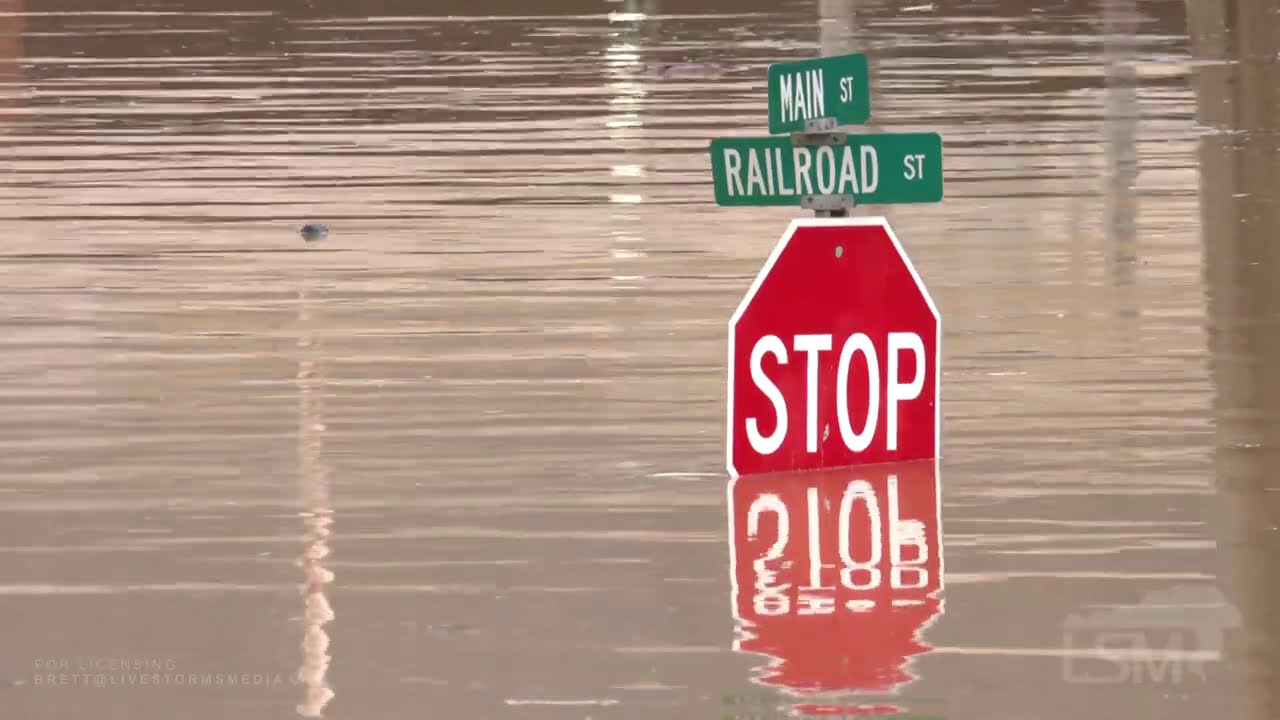 03-01-2021 Beattyville, KY - Entire City Flooded by Kentucky River