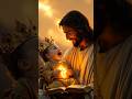 Jesus Reading the Bible to a Little King 👑✨ A Heartwarming Faith Moment