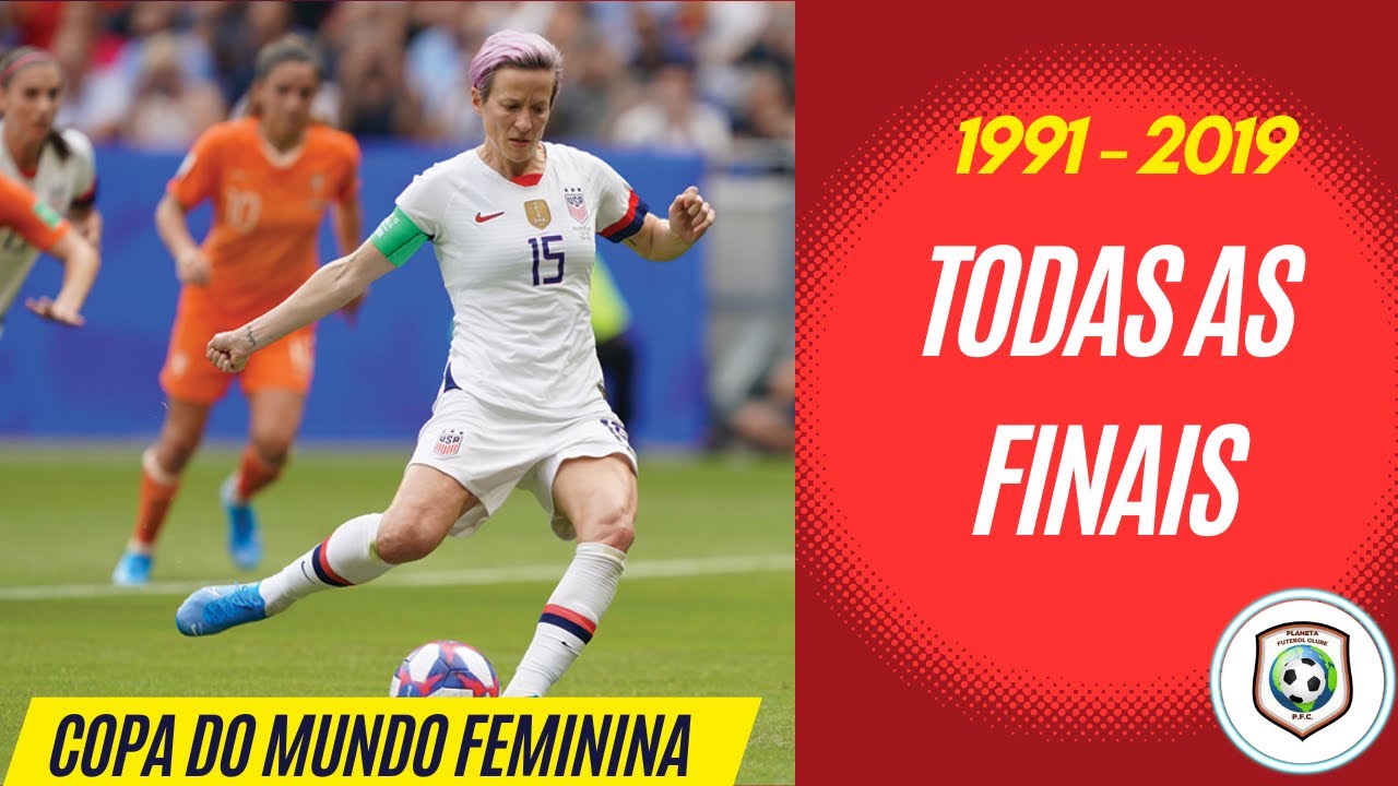 Todas as FINAIS DE COPA DO MUNDO FEMININA 