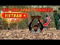 Underground 30ft deep tunnels  how vietnamese defeated usa  cuchi war tunnels  ep08