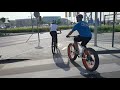 Cycling at Outdoor Leisure Trail at Doha Festival City