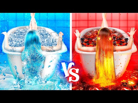 Fire Girl vs Water Girl! I Was Adopted By a Billionaire Family
