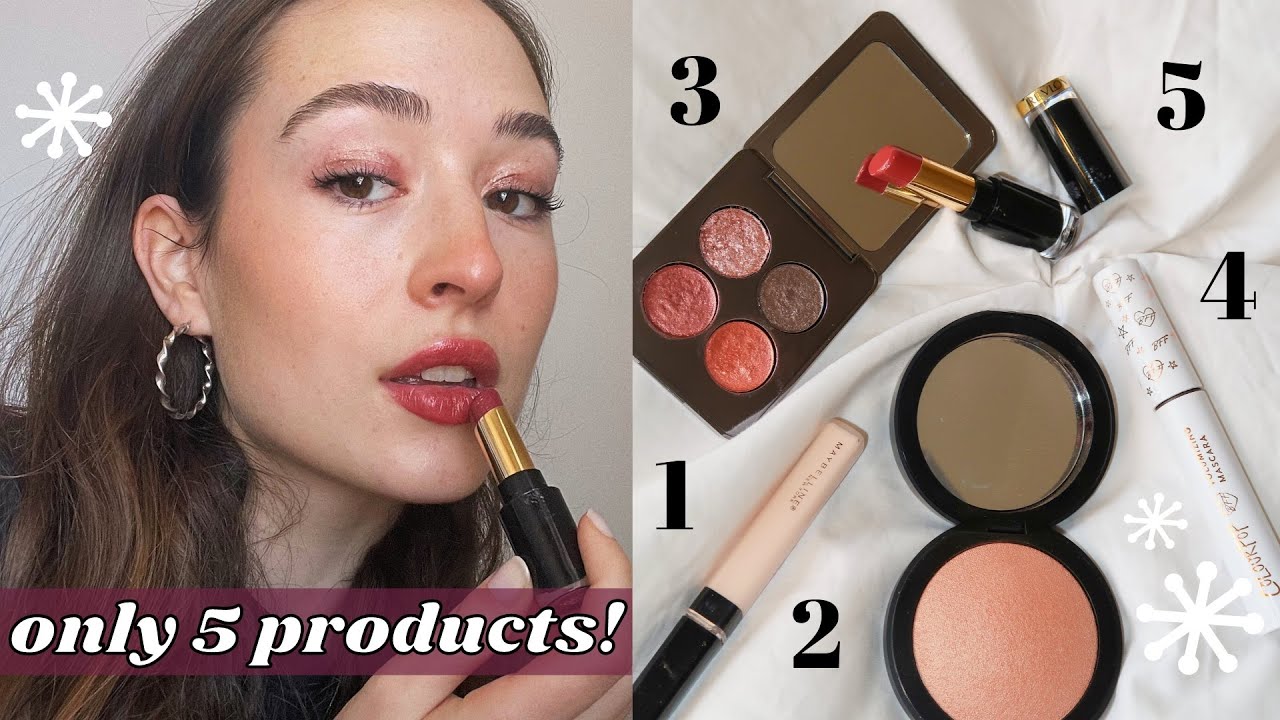 5 Product Winter Face! Effortless Makeup YouTube