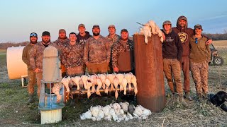 Spring Conservation snow goose hunt‼( 67 BIRDS IN TWO DAYS)