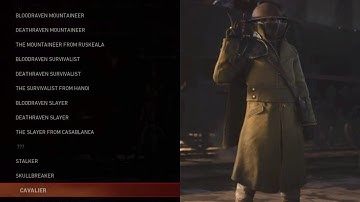 NEW CAVALIER CHARACTER ALL CHALLENGES UNLOCKED FULL GUIDE - THE TORTURED PARH COD WW2 ZOMBIES