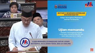 Bajet 2023: Ujian Memandu Ditanggung Untuk Lesen Motosikal B2, Lesen Teksi, Bas & e-Hailing Bajet 2023: Ujian Memandu Ditanggung Untuk Lesen Motosikal B2, Lesen Teksi, Bas & e-Hailing