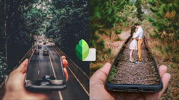 3d mobile manipulation pop out effect | 3d Photo Editing | Snapseed Trick
