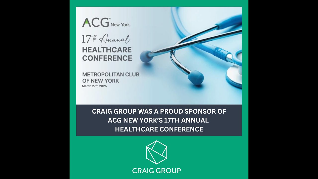 Recap of ACG New York's 17th Annual Healthcare Conference - YouTube
