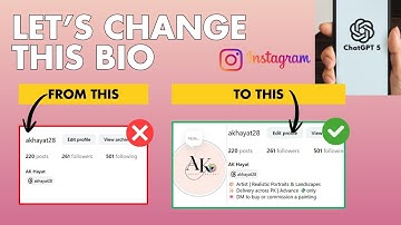 Why Your INSTAGRAM BIO Needs CHATGPT Optimization NOW | How to use CHATGPT to optimize Insta Bio