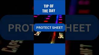 Protect Sheet / Excel formulas / Tip of the day / Excel Tutorials
