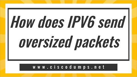 【ThinkMo】 How to send oversized packets in IPV6 #Cisco #CCNA #CCNP #CCIE #network