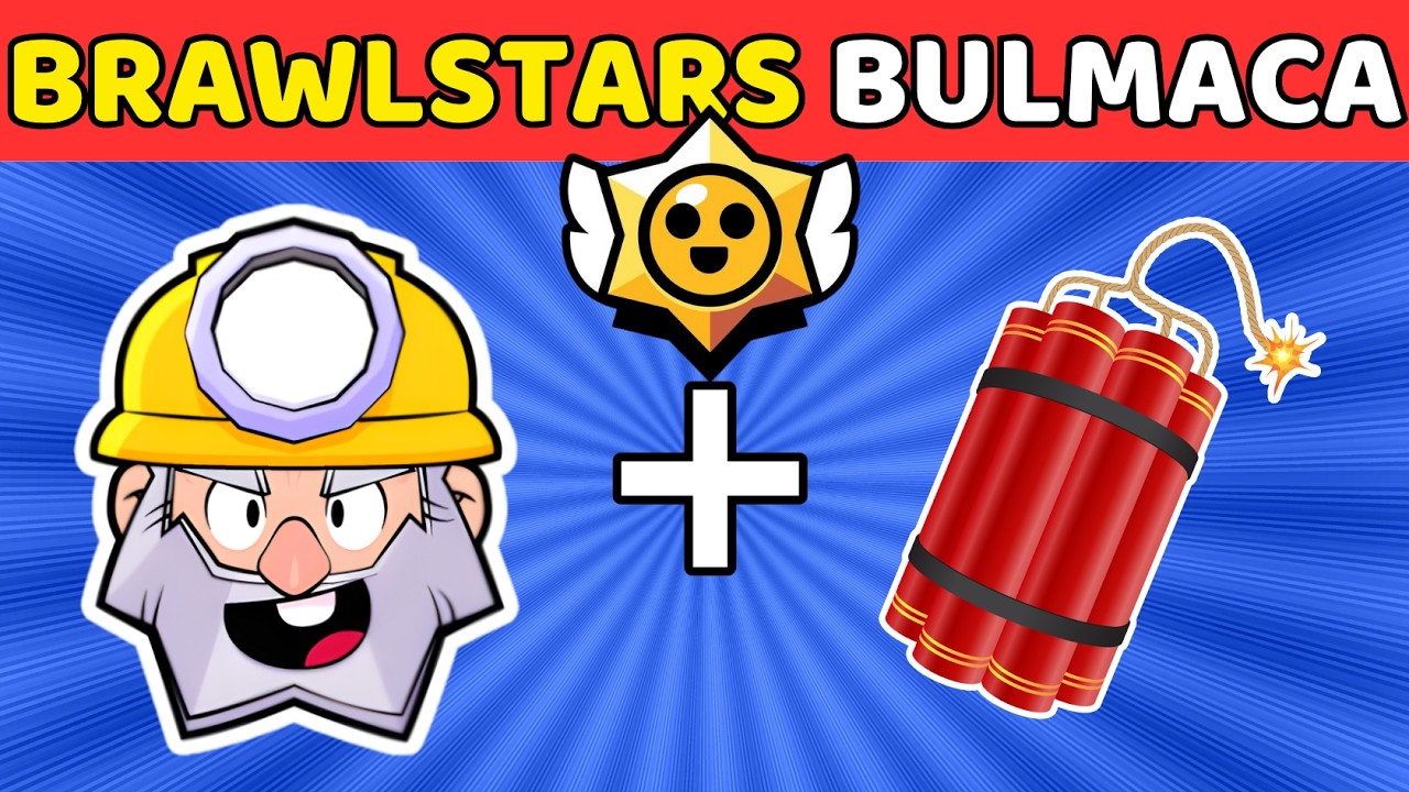 Brawl Stars Emojilerle Karakterleri Tahmin Et! 😎 30 Zor Soru – Pro musun, Noob mu? Mina Ziggy Edgar