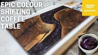 : FINALLY Finished Our Epic Colour Shifting Coffee Table!