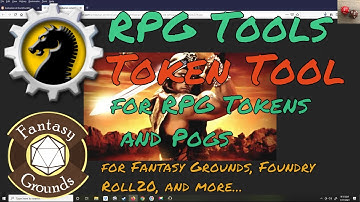 Token Tool for Making RPG Tokens