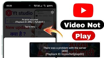 An error occurred YouTube there was a problem with the server problem fixed 2025 
