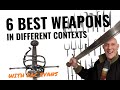 My 6 best historical weapons in different contexts  with zacharyevans