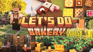 Be a Baker using this MOD! Let's do Bakery functional baking tools for Minecraft JE 1.19-1.20.1 🥞