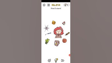 Brain Out Level 214 Find 5 stars! #SUBSCRIBE