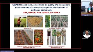 Guest Lecture - Status of Marker-Assisted Selection in Niche Oilseeds Crops of India
