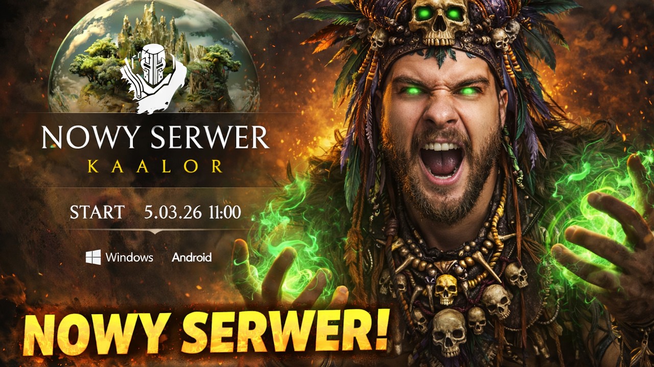 WIELKI START! [KAALOR - LORVEN] ⚔️ [NA ŻYWO] 📢 KODY NA 500/1000 PLATY! #brokenranks