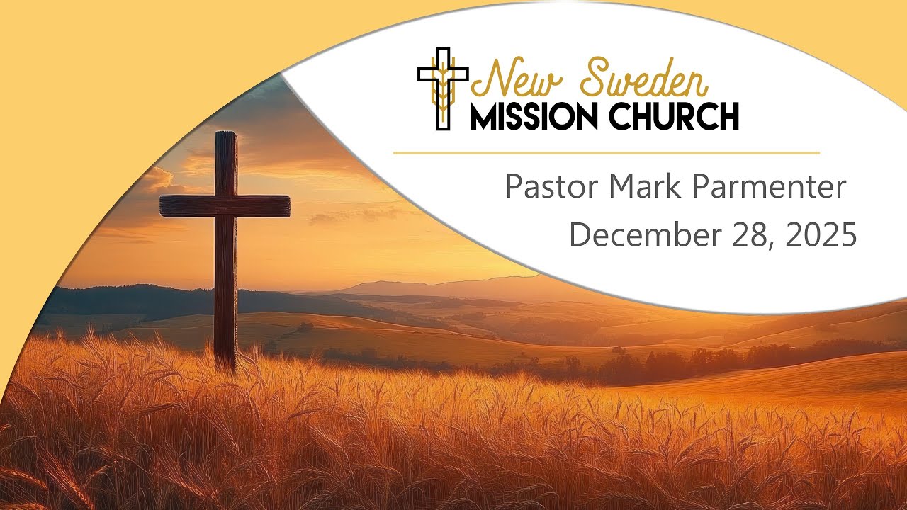 December 28 @ 10am, Pastor Mark Parmenter