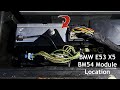 BMW E53 X5 BM54 Module / Radio Tuner Location