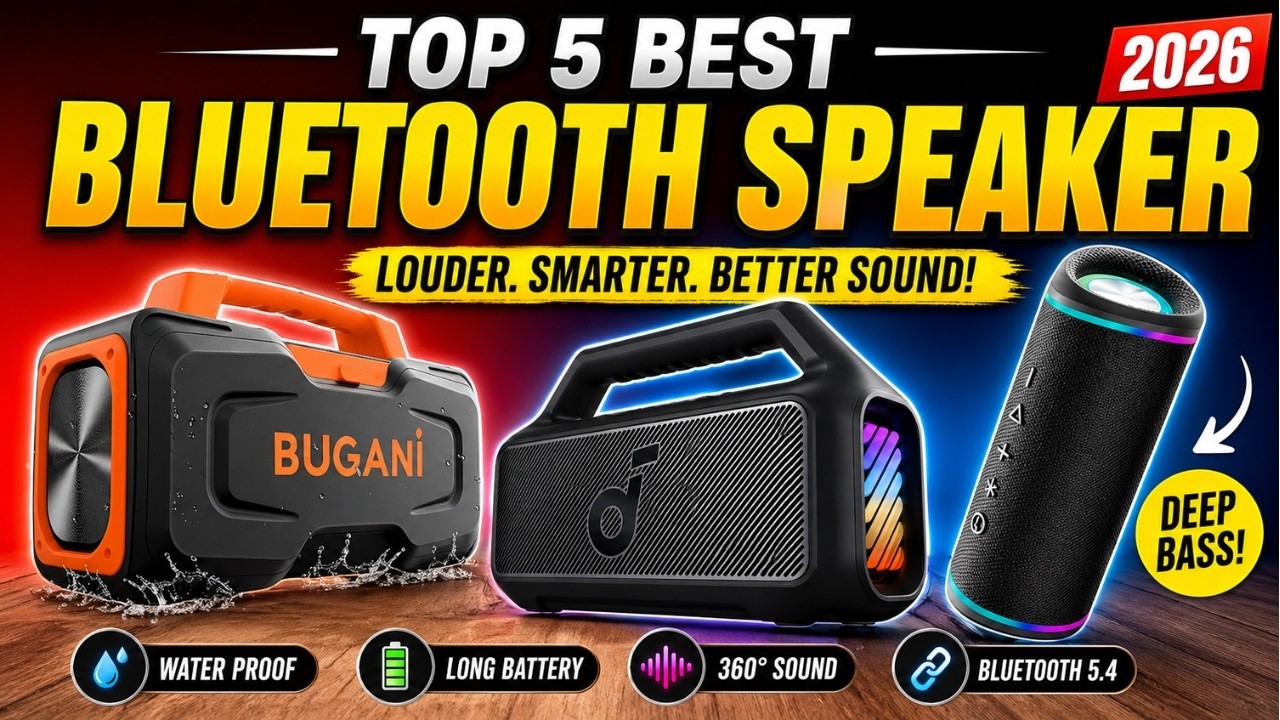Best Bluetooth Speaker 2026 | Loudest Portable Speakers for Any Party ...