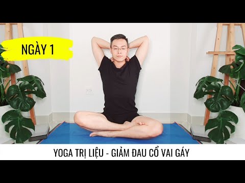 Yoga Trị Liệu CỔ, VAI, GÁY: Giảm nhức mỏi vai cổ, Giảm thoái hoá đốt sống cổ | YOGA WITH BRIAN