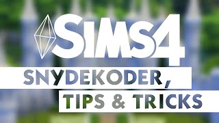 The Sims - Tutorial - Mine brugte snydekoder - YouTube