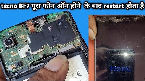 Tecno bf7 complete on & Restart problem solution 1000%