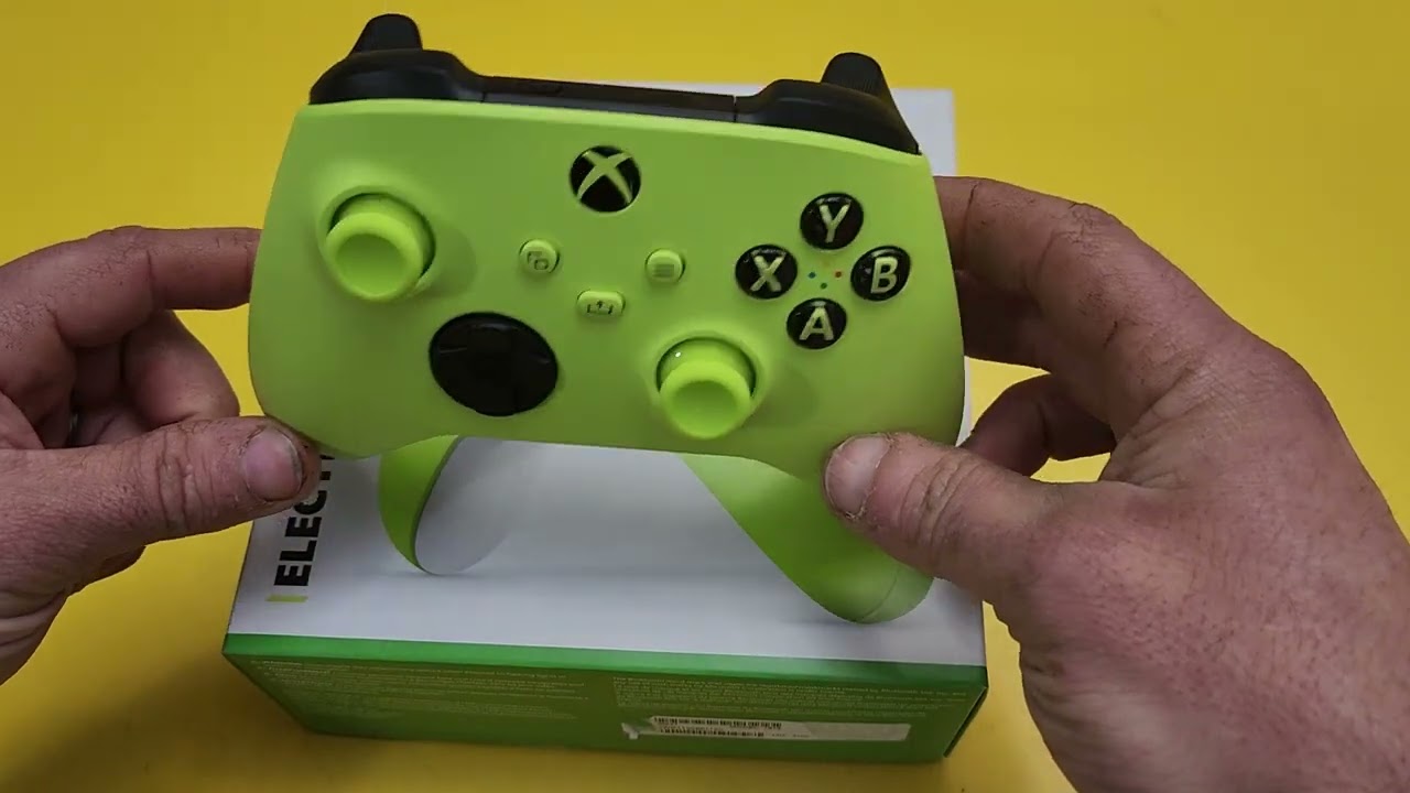 Xbox Electric Volt Controller Unboxing Review YouTube