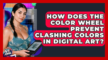 How Does The Color Wheel Prevent Clashing Colors In Digital Art? - The Virtual Art Desk