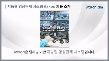 지능형 영상관제 시스템 Axxon을 소개합니다.