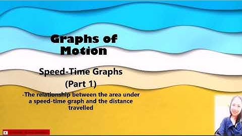 7.2 Speed-Time Graph (Part 1) KSSM Form 4