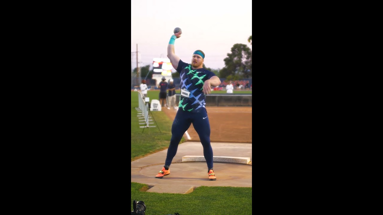 First 23 Meter Throw In 31 Years Ryan Crouser 01 Shorts