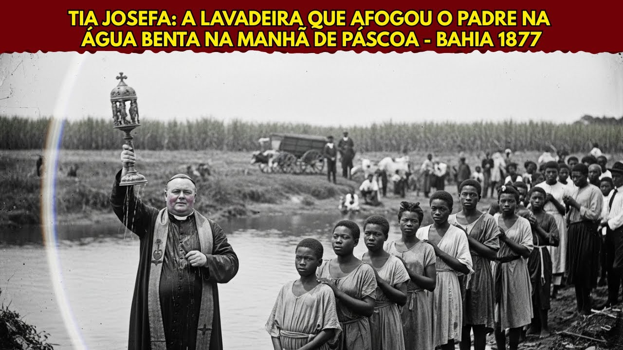 Josefa de Zita : A Lavadeira Que Afogou o Padre na Água Benta na Manhã de Páscoa - Bahia 1877