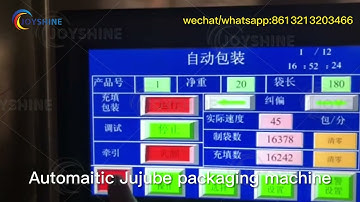 automatic jujube packaging machine|red dates packaging machine|automatic packing machine