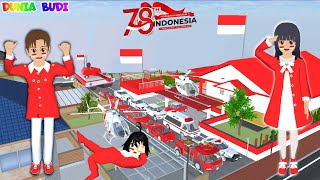 Yuta VS Mio Lomba 17 Agustus Kumpulkan Semua Kendaraan Merah Putih🇮🇩Dikota Sakura | Sakura School