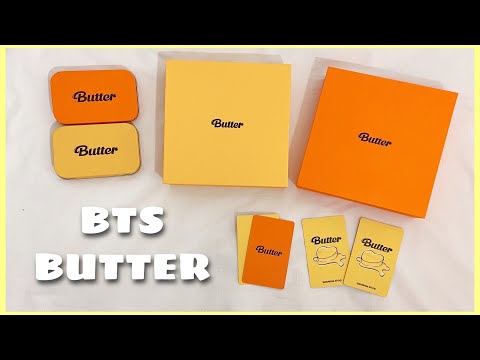 😭 долгожданное МАСЛО 🧈  Распаковка BTS - Butter (Peaches & Cream ver.) | kpop album unboxing
