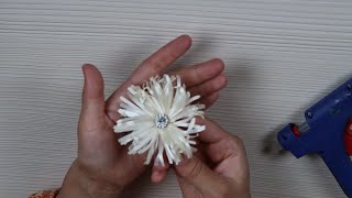 Zakolka Qoʻl mehnati Ribbon idea Kendin yap School Girl crafts Girl's idea For you ручная работа