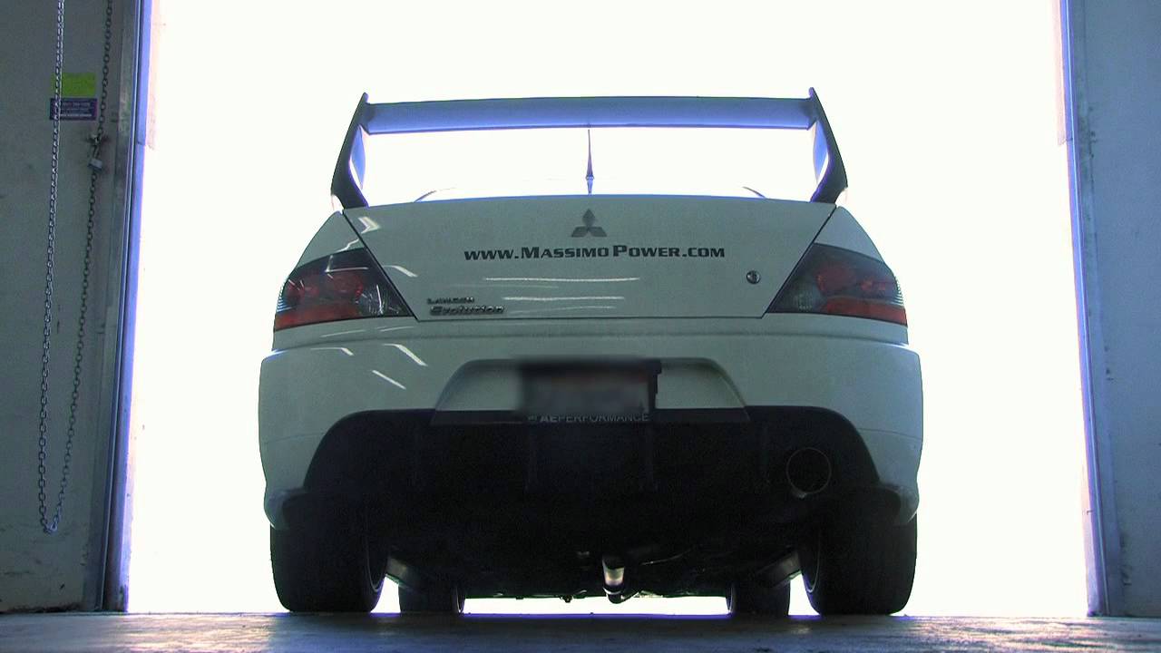 HKS Sport Exhaust Evo VII VIII and IX YouTube