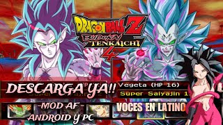 DESCARGA MOD AF V6 DE DRAGON BALL BUDOKAI TENKAICHI 4 PARA ANDROID, PS2 Y PC | ISO, MOD, BT3 ESENCIA