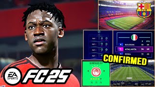 EA FC 25 NEWS | NEW CONFIRMED Updates, Licenses, Stadiums & Face Scans ✅