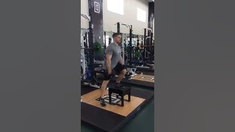 Dumbbell Lateral Step Up