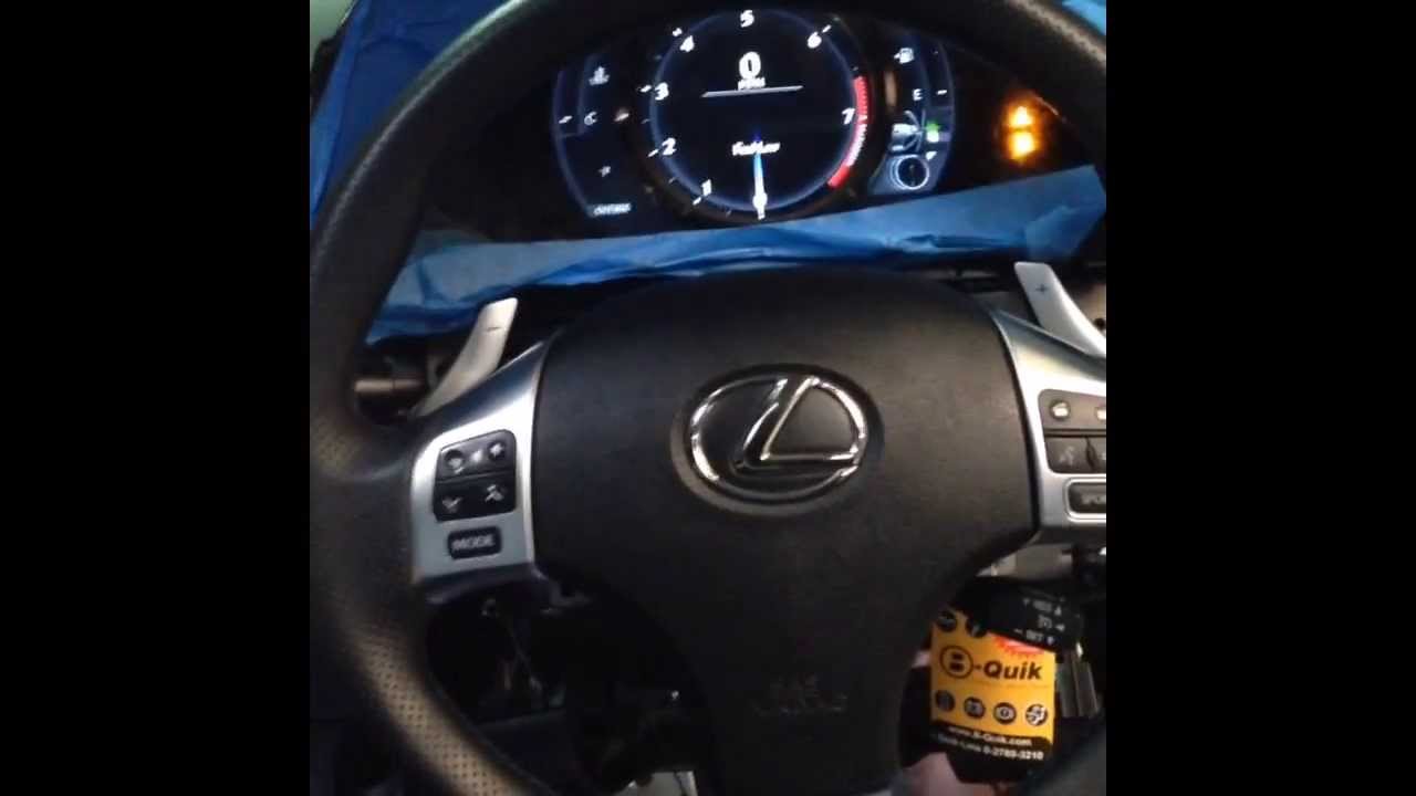 2014 is250 ,350 f sports speedometer swap on 2 is YouTube