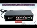 Mini POE Switch Ethernet 6 Ports UTP RJ45 Hub 100Mbps Smart Ne... — Best Buy 2026 | Great Quality!