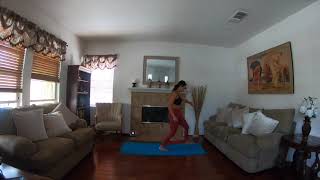 Lower body HIIT Yoga