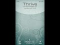 THRIVE SATB Choir Casting Crowns Arr Marty Hamby mp3