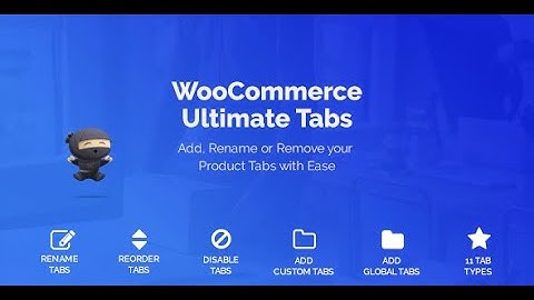 WooCommerce Custom Tabs